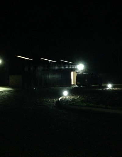 Commercial & Industrial Electrical Outdoor Lighting Installations Northern Ireland